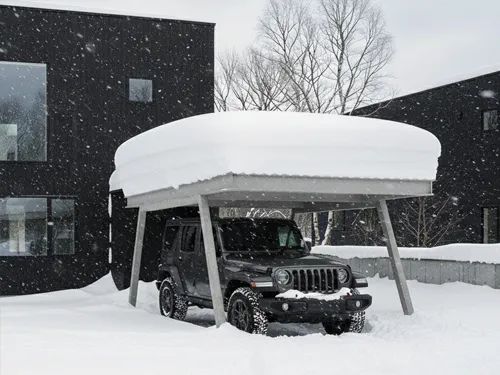 雪止めフェンス